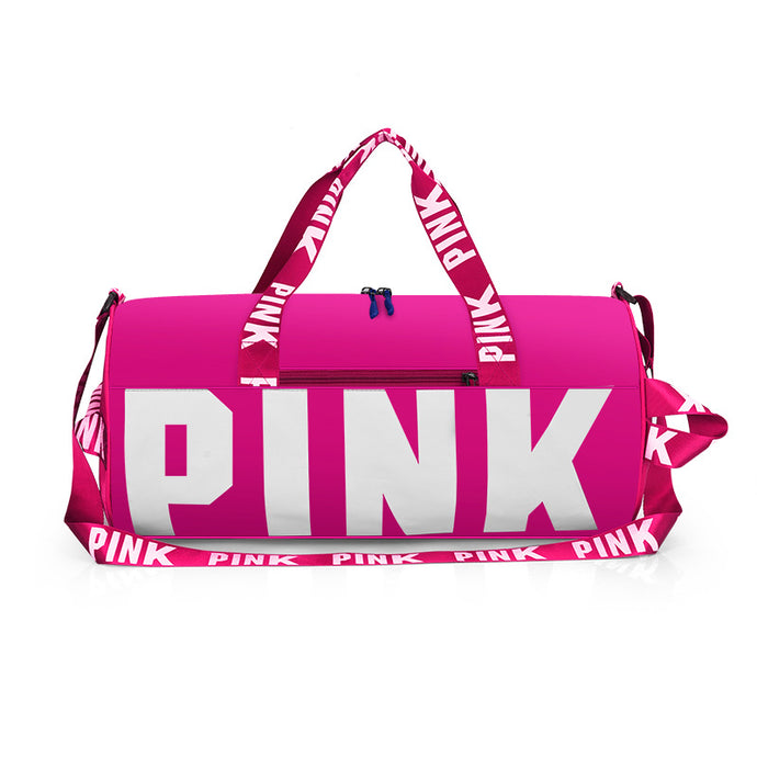 Pink Inspired Large Capacity Duffle Bag