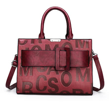 Load image into Gallery viewer, Leather Embossed Handbag