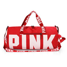 Load image into Gallery viewer, Pink Inspired Large Capacity Duffle Bag