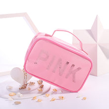 Load image into Gallery viewer, Pink Cosmetic Bag