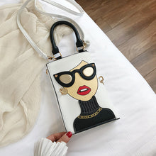 Load image into Gallery viewer, Adorable Fashionable Lady Imaged Crossbody for the Fashionista